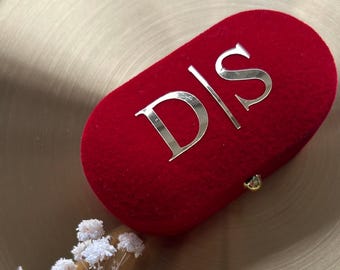 Custom Velvet Ring Box