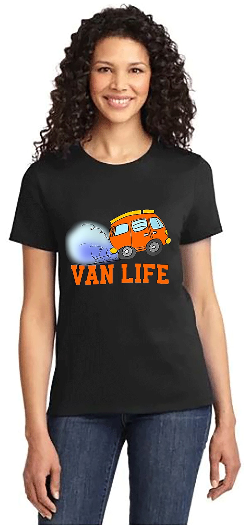 Van Life T-shirt Tee Shirt Top High Quality print unisex Fit
