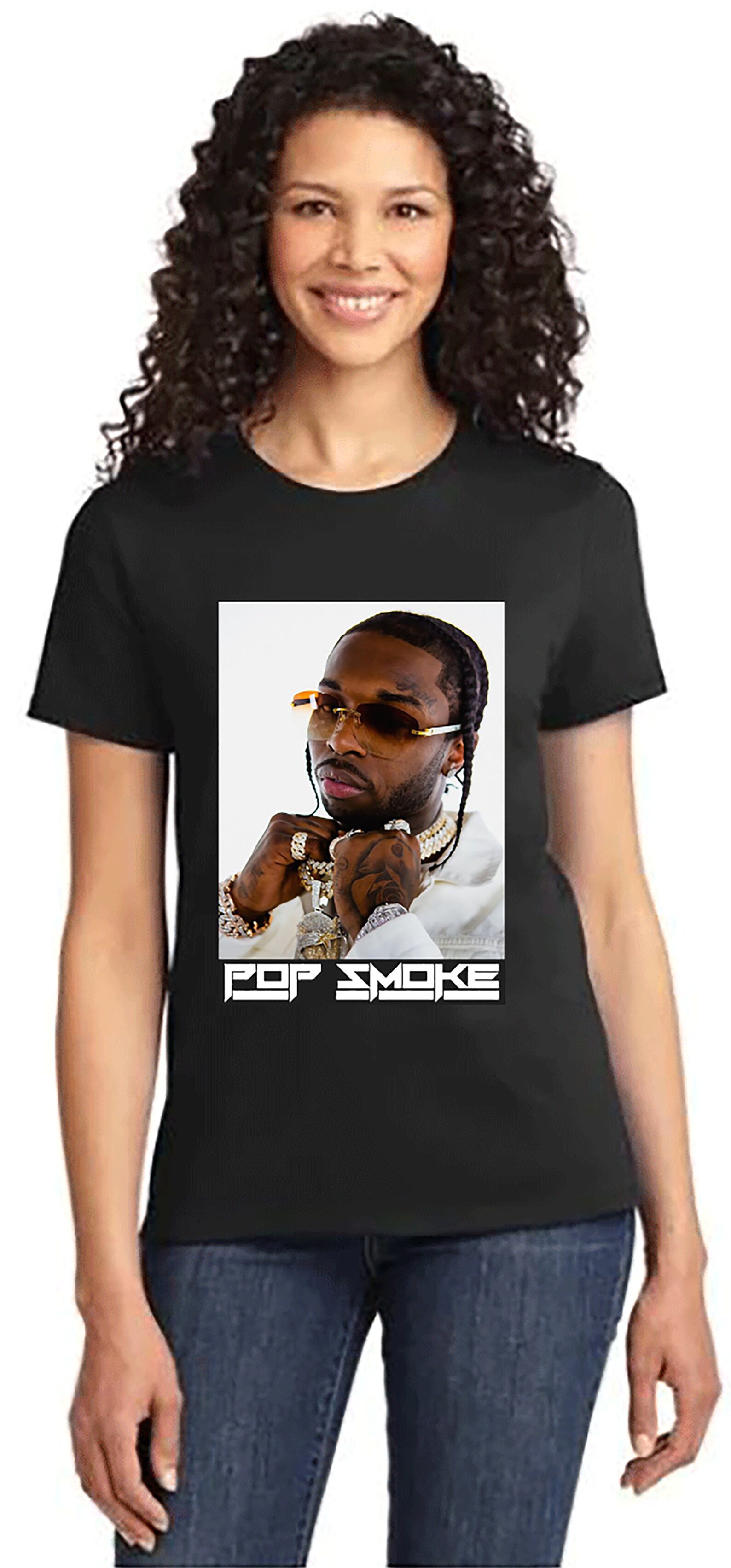 purple pop smoke shirt