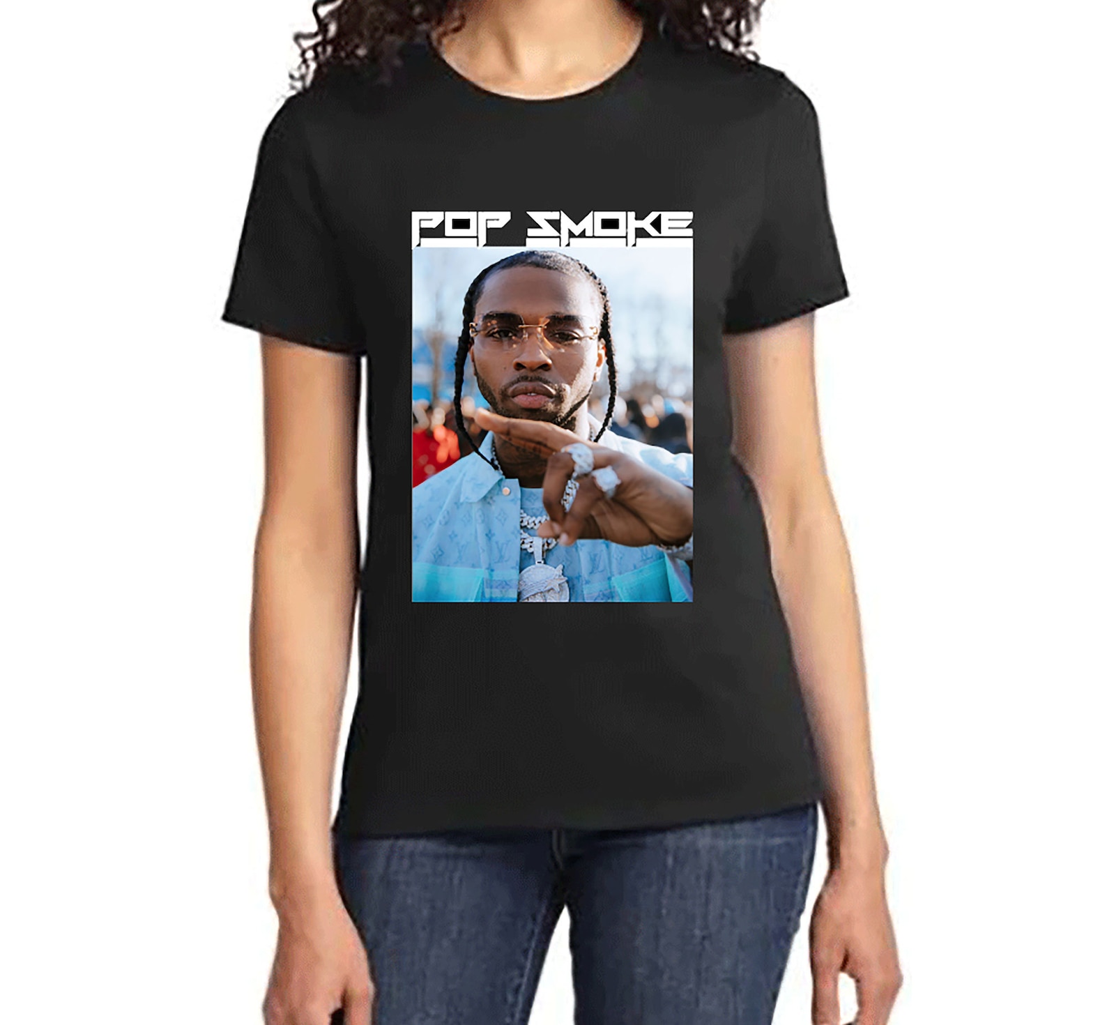 purple pop smoke shirt