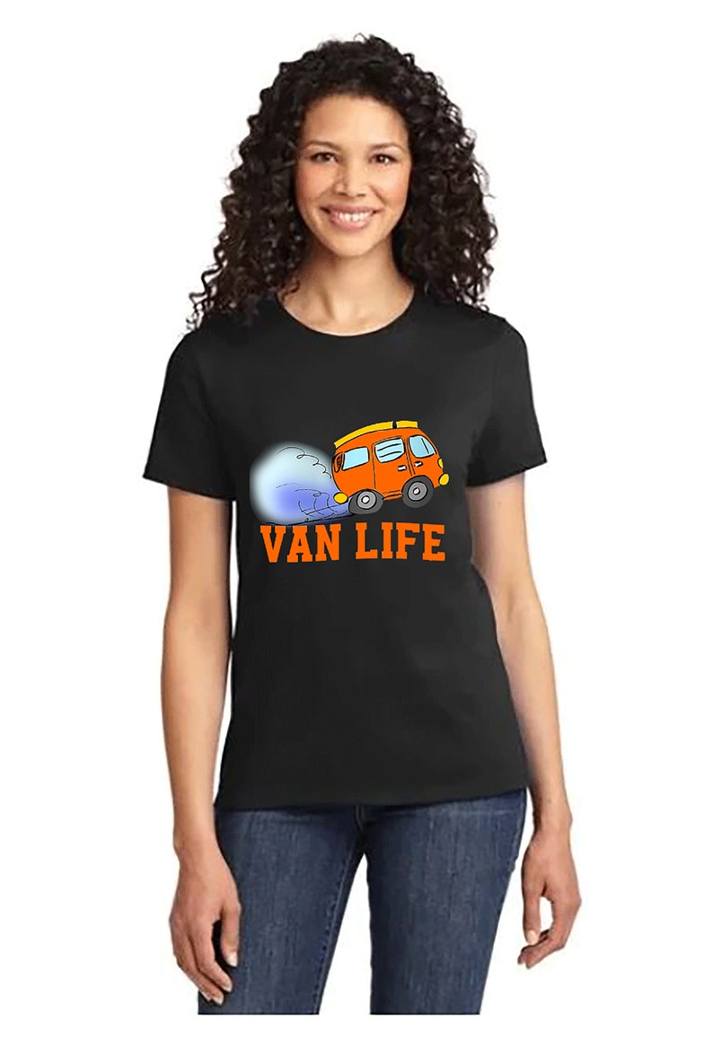 Van Life T-shirt Tee Shirt Top High Quality print unisex Fit