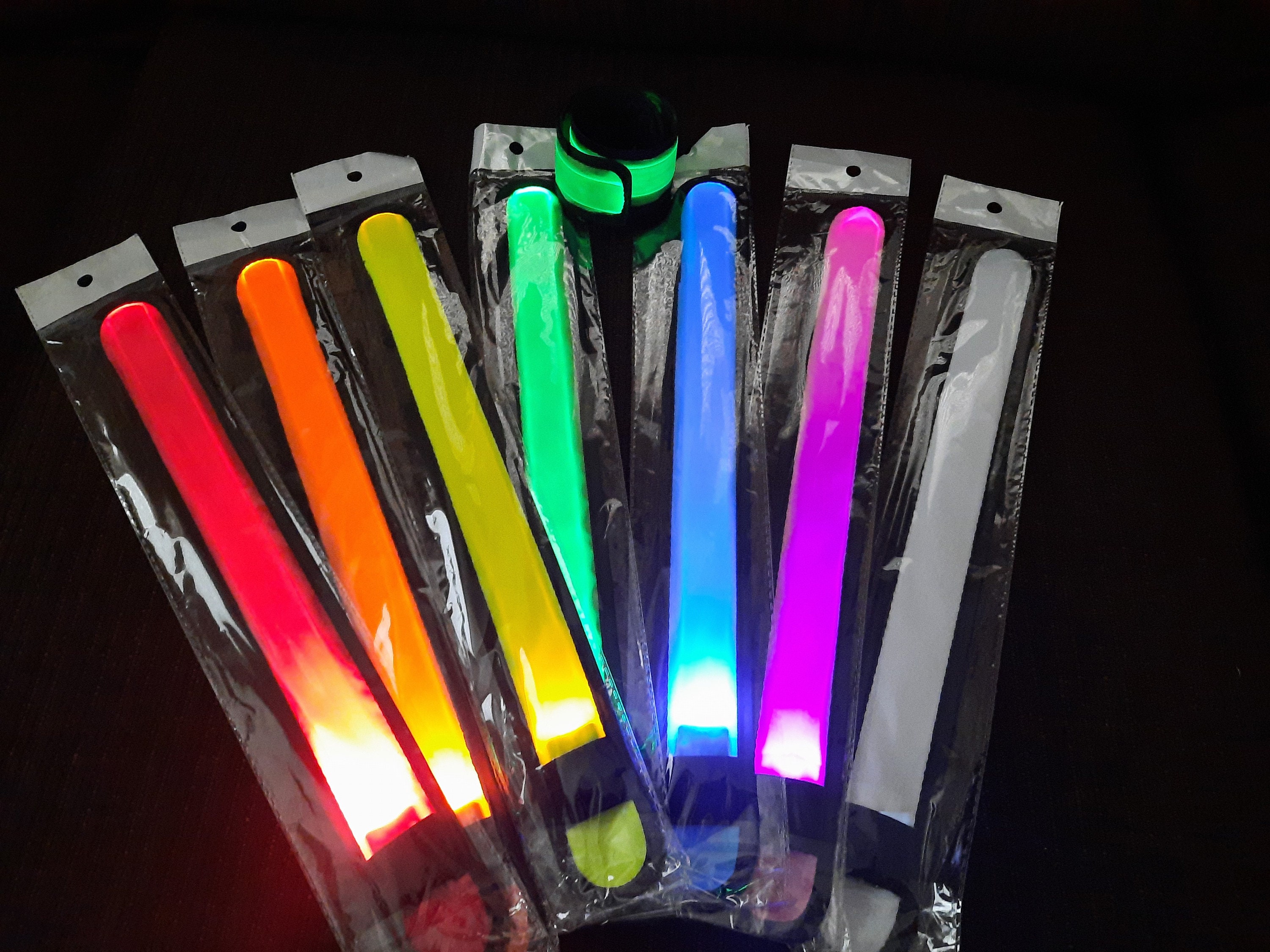 LED Slap Bracelets Etsy