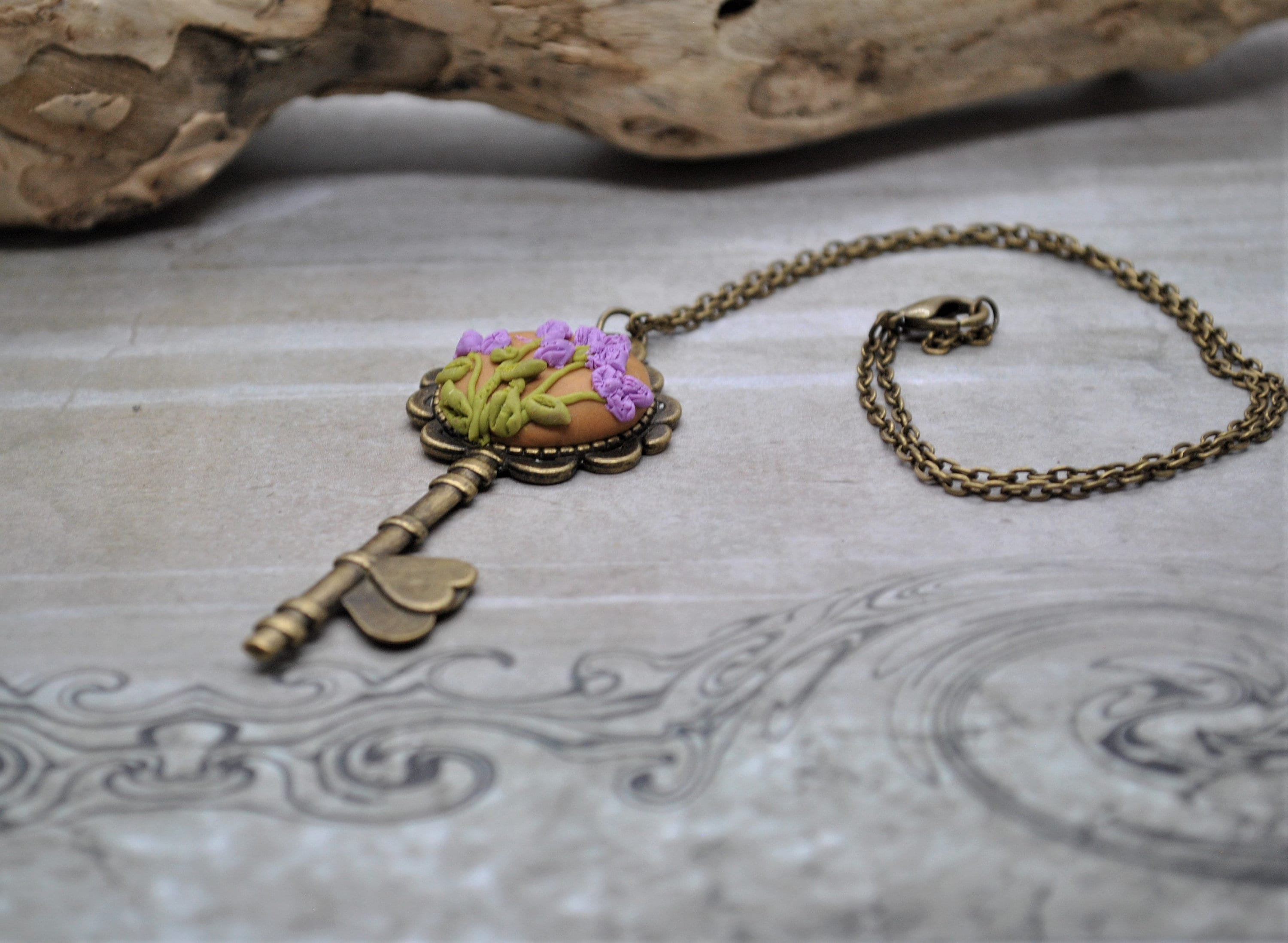 Schl ssel Kette Mit Hand Modellierten Blumen Motiv Etsy de schl-ssel-kette-mit-hand-modellierten-blumen-motiv-etsy-de