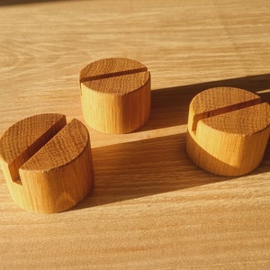 Oak Glass Display Stands | Trunk Stands  - Available in multiple sizes