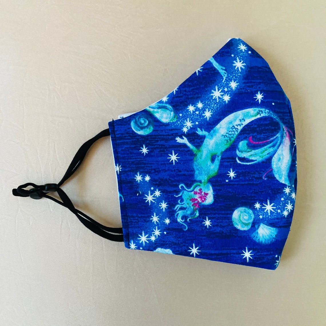 Mermaid Face Mask Etsy