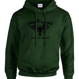 Khabib Nurmagomedov The Eagle Unisex Adult Hooded Sweatshirt Sweater Hoodie MMA Gift Green - The Eagle B