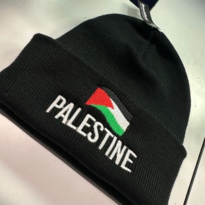 Palestine woolly hat, Free Palestine hat, gift