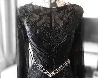 Feyre Archeron ‘High Lady of the Night Court’ Dress