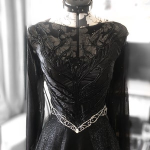 Feyre Archeron ‘High Lady of the Night Court’ Dress