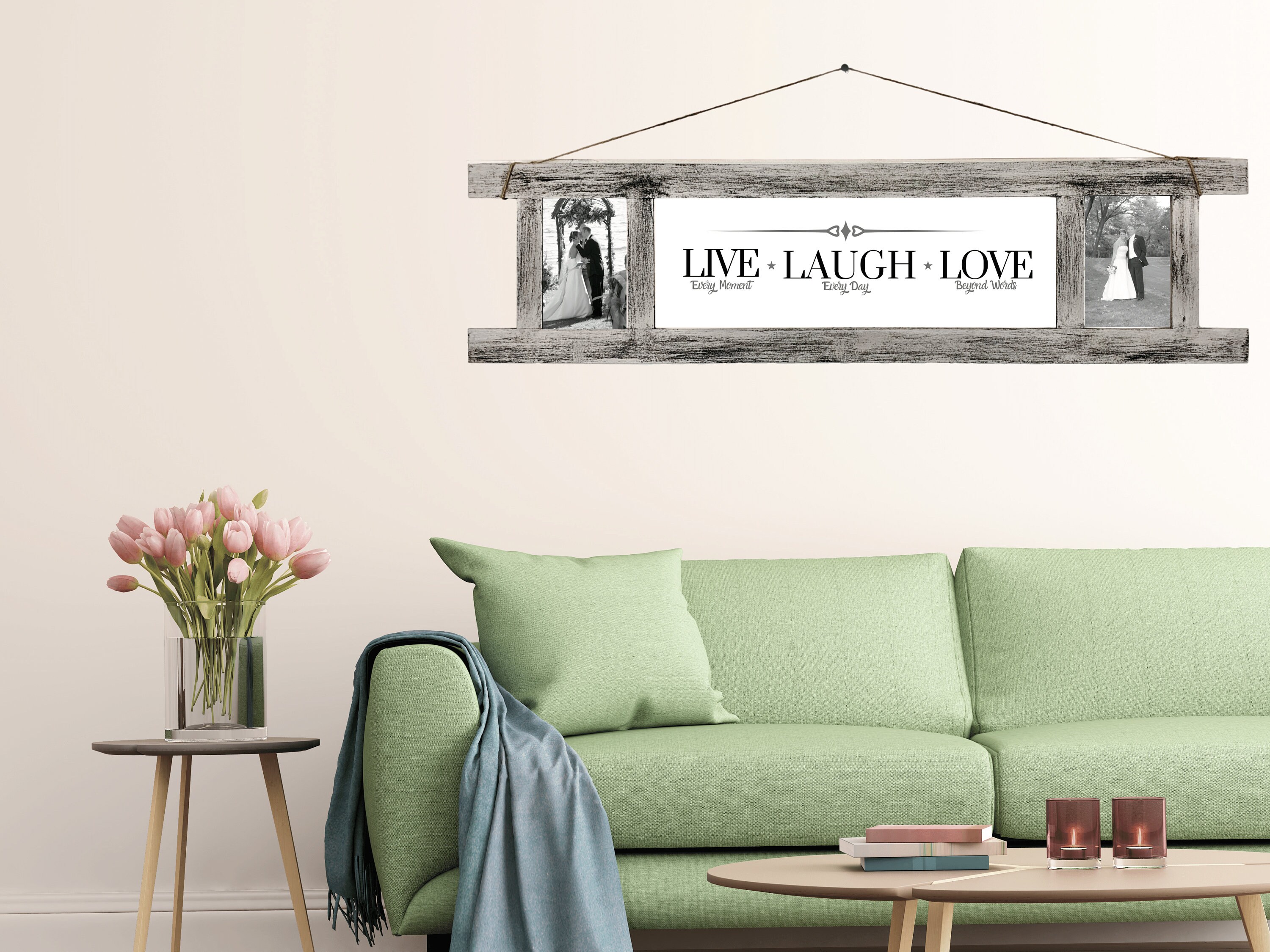 LIVE LAUGH LOVE Custom Wall Hanging Etsy