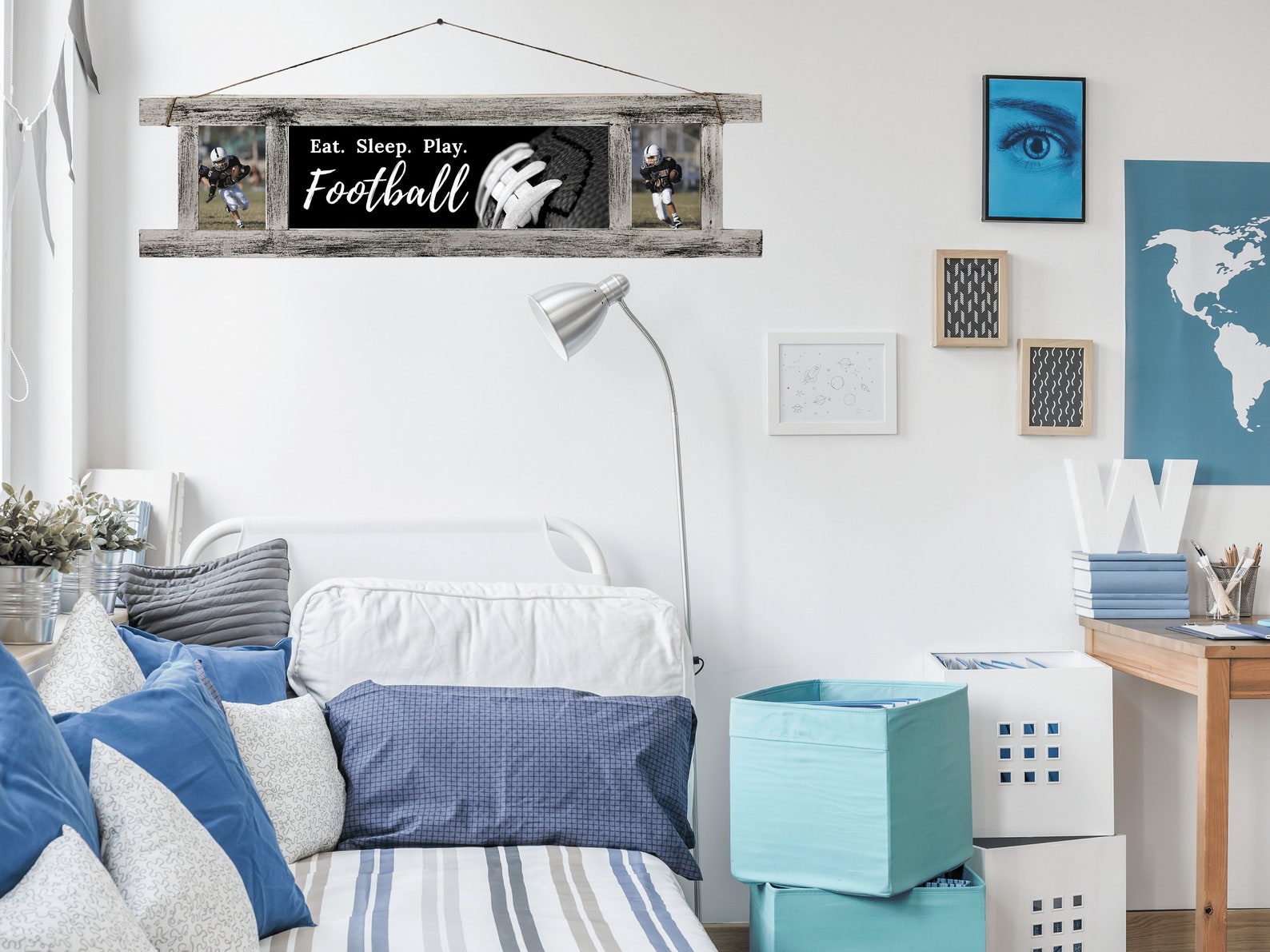 FOOTBALL Custom Wall Hanging Etsy