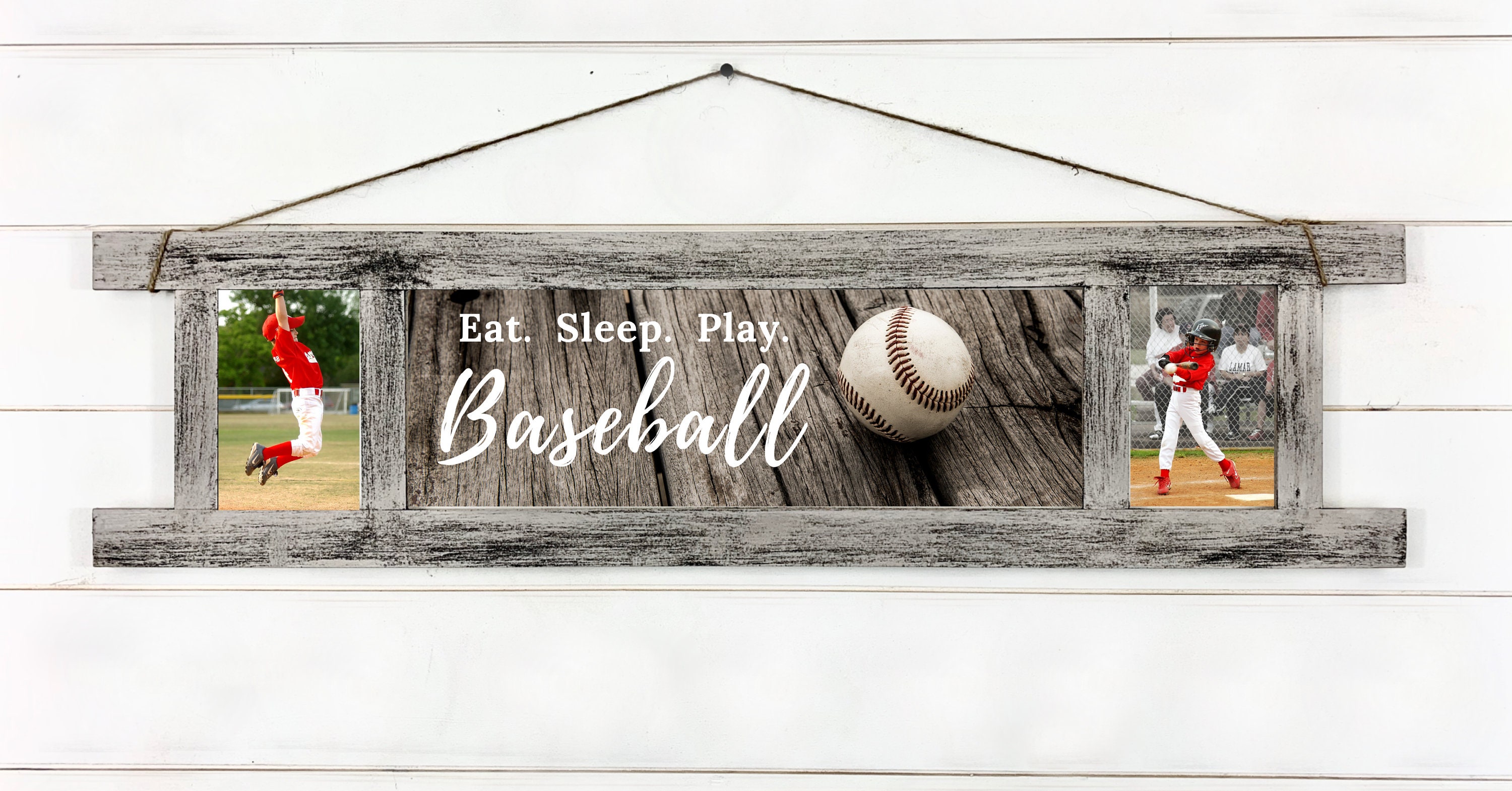 BASEBALL Custom Wall Hanging Etsy