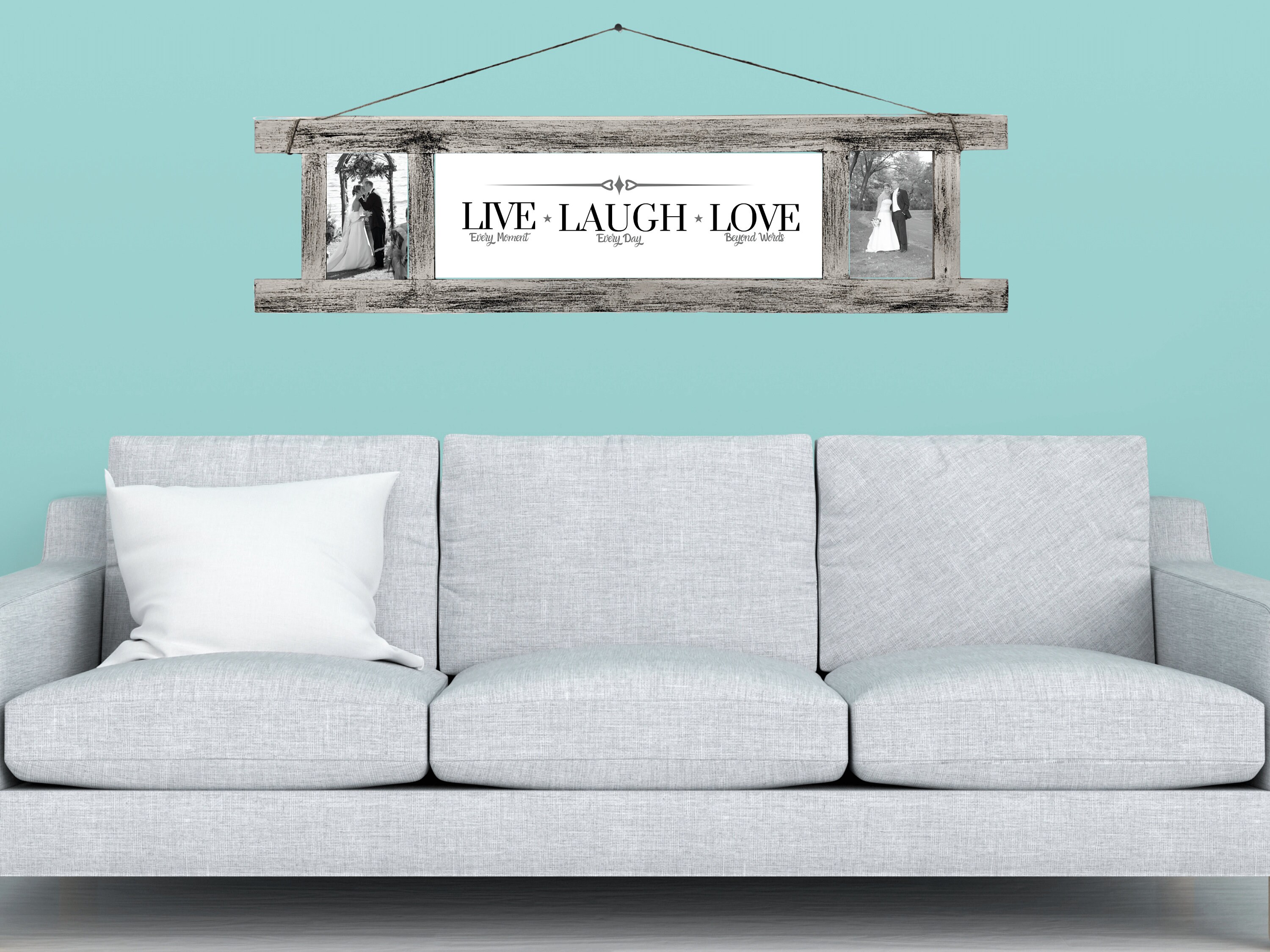 LIVE LAUGH LOVE Custom Wall Hanging Etsy