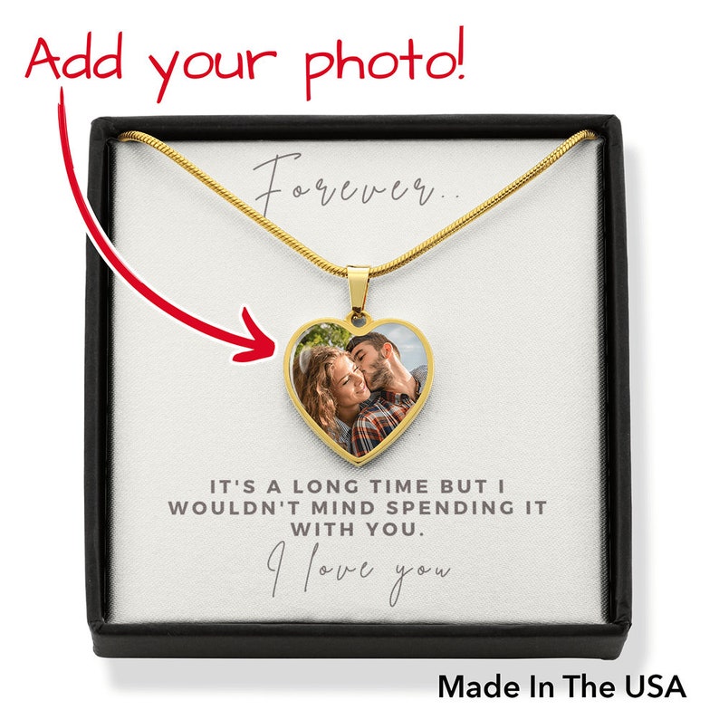 Mother/'s Day Gift for Best Friend Cute Present for Daughter Custom Jewelry Personalized Heart Pendant Necklace for Girlfriend