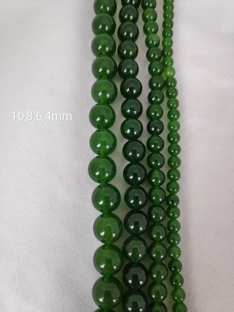 8mm Dark Forest Green Agate Round Beads For Jewellery Making Dark Green Chalcedony UK,4mm 6mm 10mm,15