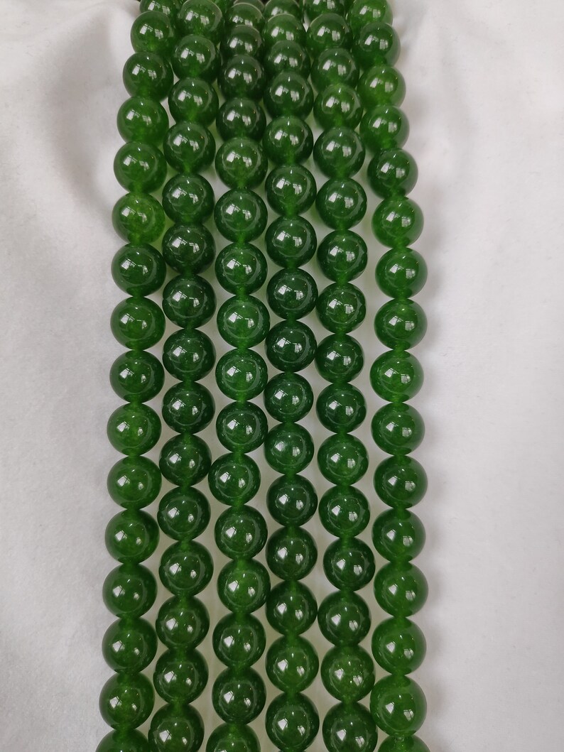 8mm Dark Forest Green Agate Round Beads For Jewellery Making Dark Green Chalcedony UK,4mm 6mm 10mm,15