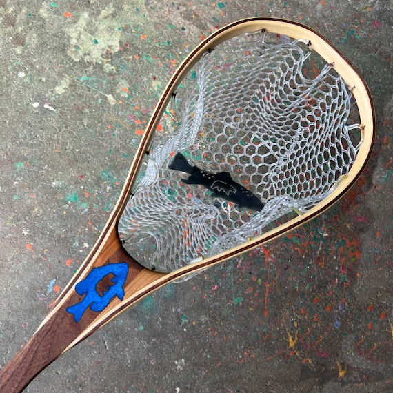 Blue Gill Inlay Fly Fishing Landing Nets Personalized Fly Fishing Net  Handcrafted Wood Fly Fishing Net Fisherman Gifts -  Canada