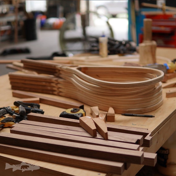 12"x8” Little Dipper Natural Brook Trout Engraved Landing Net - Made in the USA (LDNABK0000)