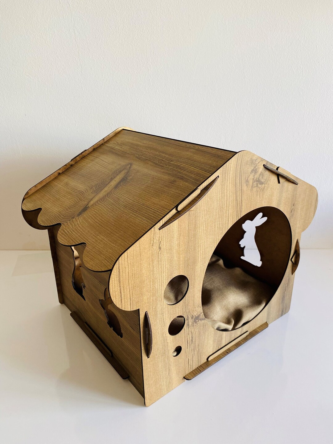 Sticker Rabbit Making House Rabbit House - Etsy