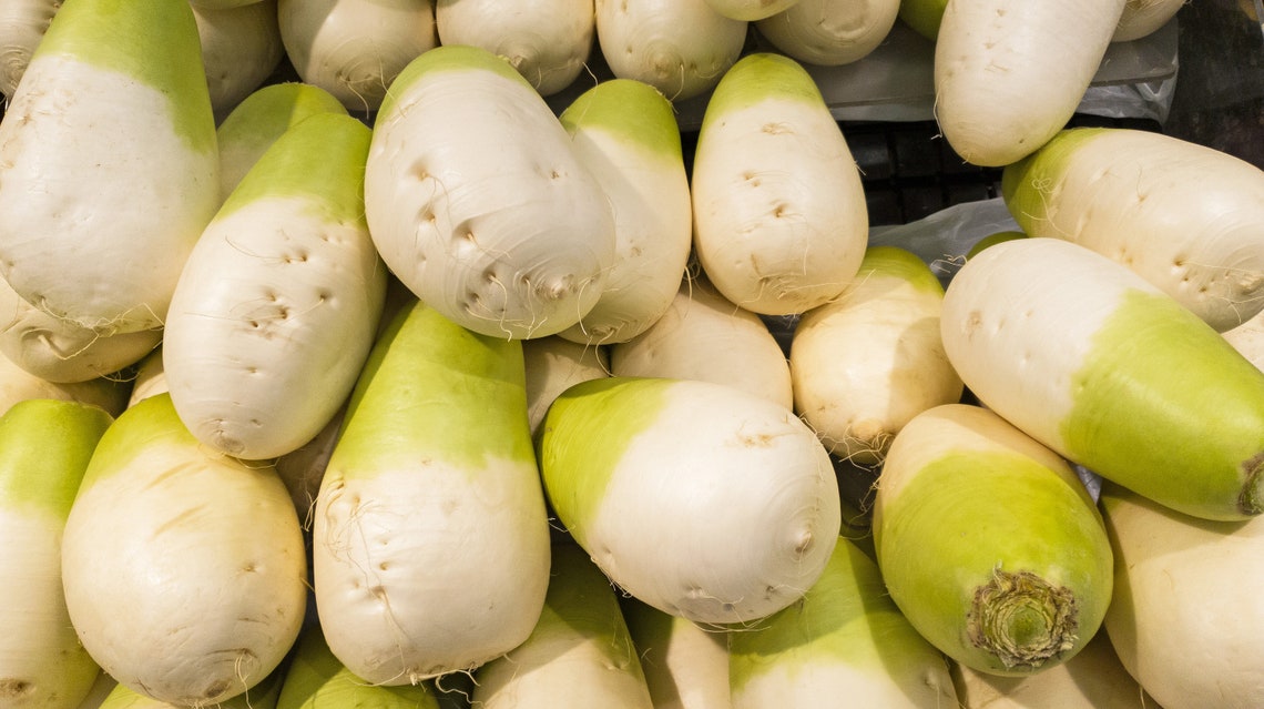 무우 Korean Radish Radish Seeds Asian Seeds Vegetable Seeds Etsy