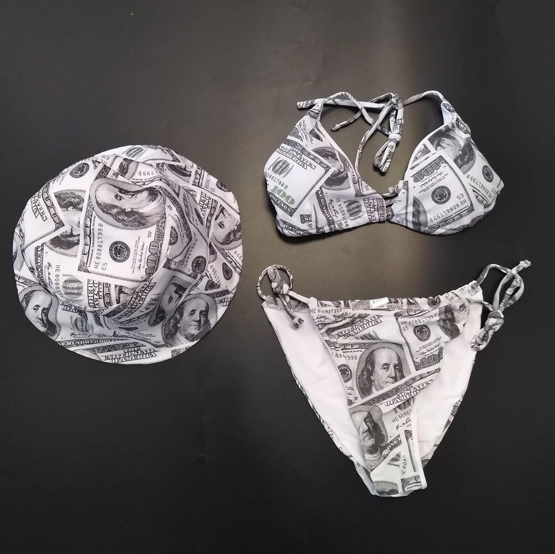 Money Bag Bikini Etsy