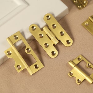 Brass Cabinet door hinges, Decorative Butterfly Folding Butt Hinges , Cupboard door Folding Butt Hinges, Hinges for wood box