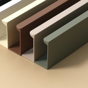 Invisible Cabinet pulls Handles Minimalist Drawer Handles Pulls Dresser handle Knobs Wardrobe Cupboard Handles pull Furniture Hardware