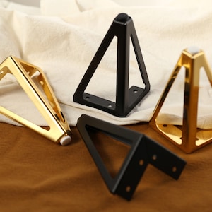 4X gold cabinet legs, Sofa legs, Metal Furniture legs, sofa legs, IKEA legs, Metal Legs Feet,Modern support leg,credenza foot