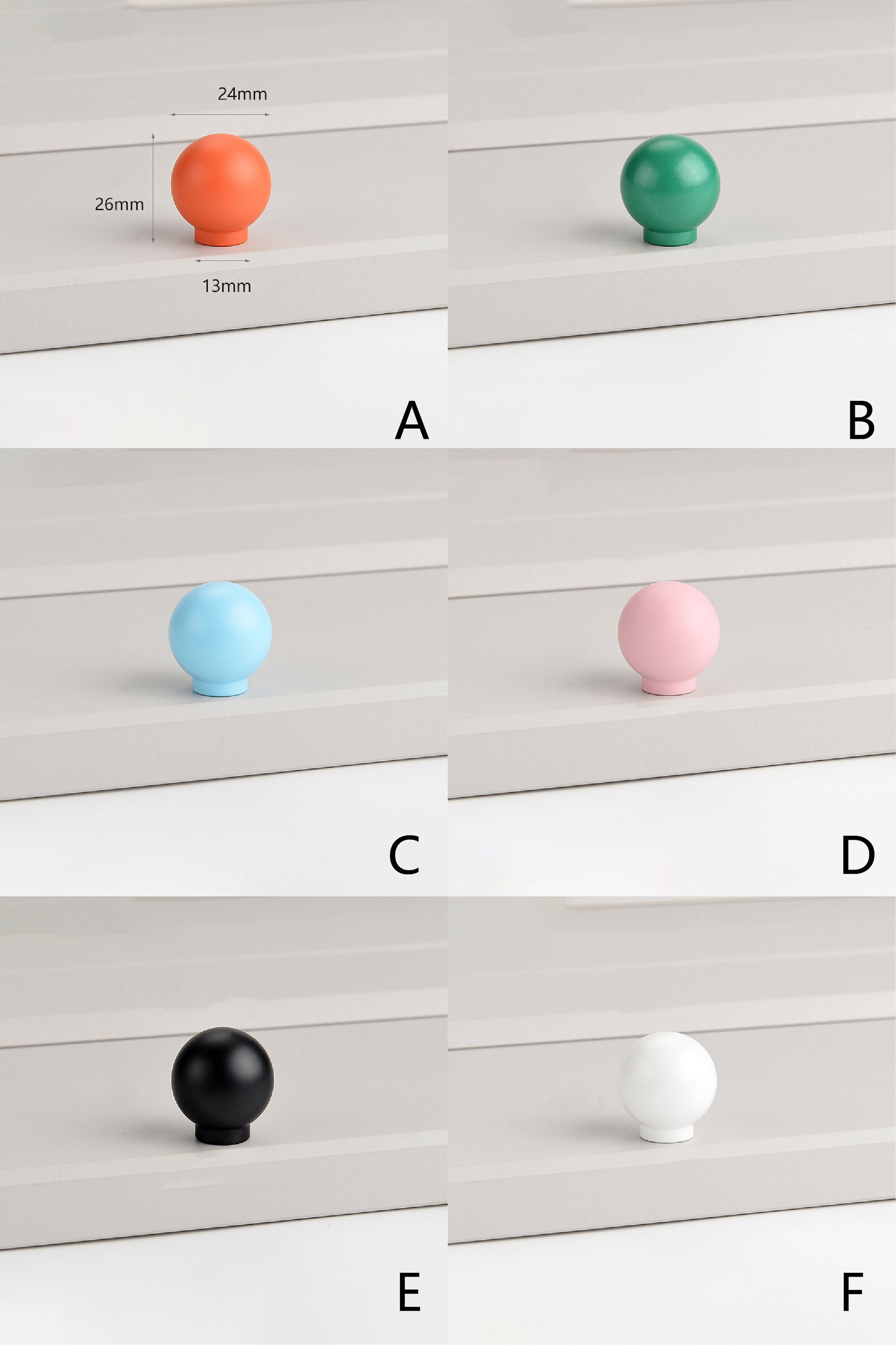 Cute Drawer Knobs Owl Shape Ceramic Cabinet Knobs, Drawer Pulls & Handles Children's Pink Knobs