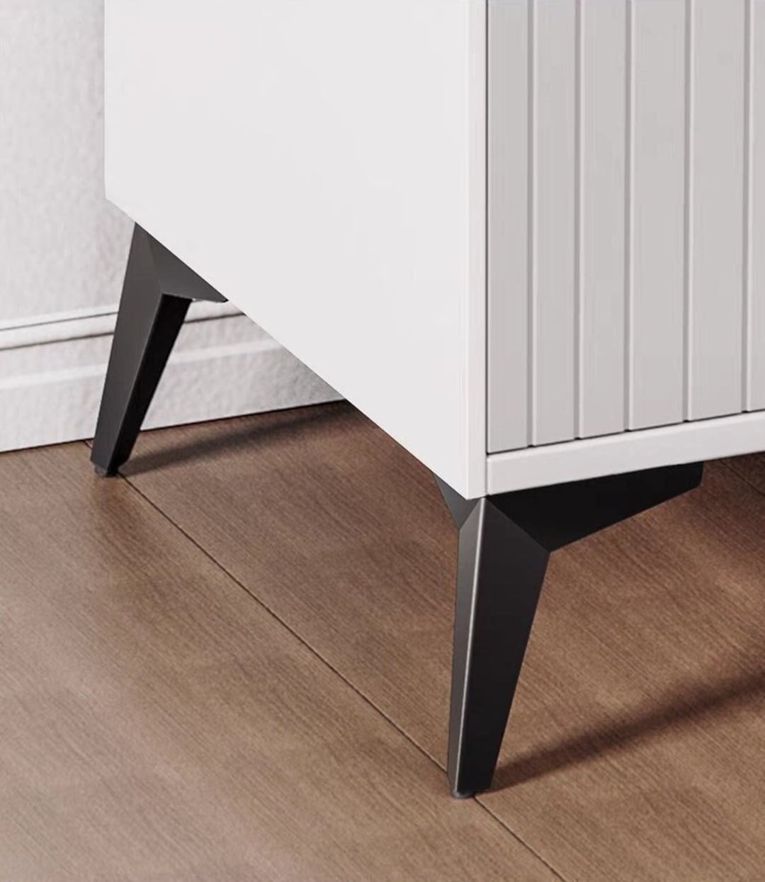 4X Furniture Feet Replacement Legs, Legs, Metal Furniture Legs