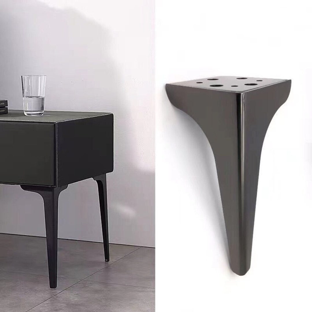 4X Black Furniture Legs Legs Sofa Legs IKEA Legs Etsy