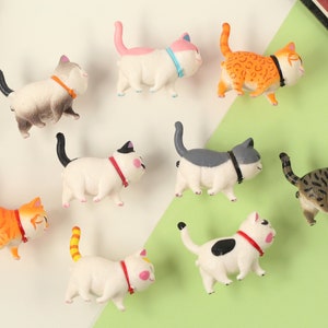 Animal Knobs Children's Door Knobs Wardrobe Pull, Cat Knob Kids Dresser Drawer Knob Cabinet Knobs, nursery drawer pull, Decorative Knobs