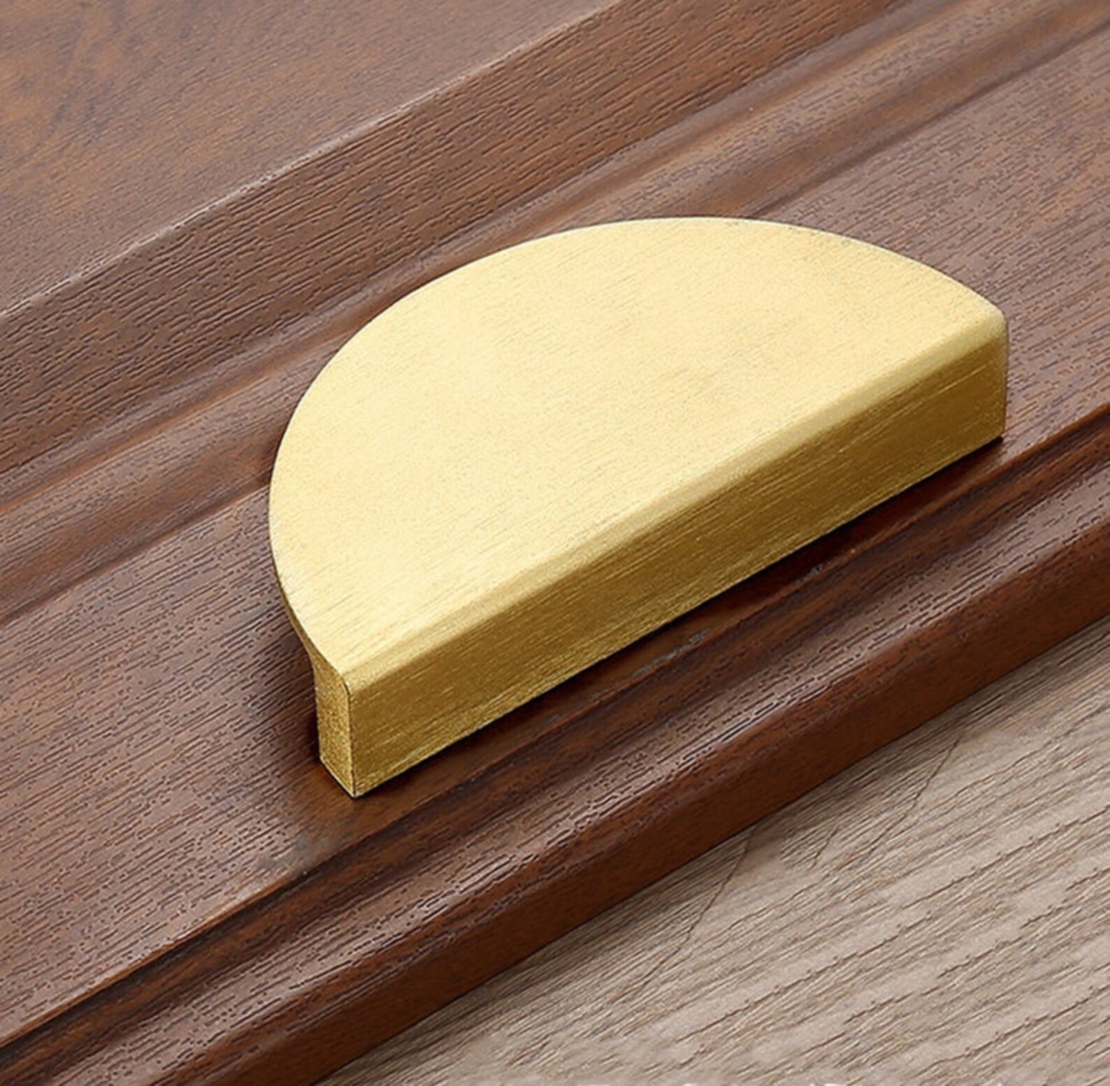 Messing Halbkreis Schublade zieht Messing Gold Schrank | Etsy