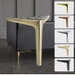 Set of 6 or 4 Metal furniture legs, cabinet legs, sofa legs, IKEA legs, Metal Legs Feet, Modern straight brass leg, credenza foot,table legs