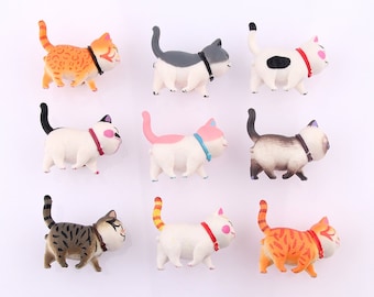 Animal Knobs Children's Door Knobs Wardrobe Pull, Cat Knob Kids Dresser Drawer Knob Cabinet Knobs, nursery drawer pull, Decorative Knobs