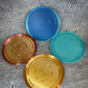 Eén schotel van 7,5 inch (diverse kleuren): lekbak, schaal; VS-winkel; plantenbak schotel