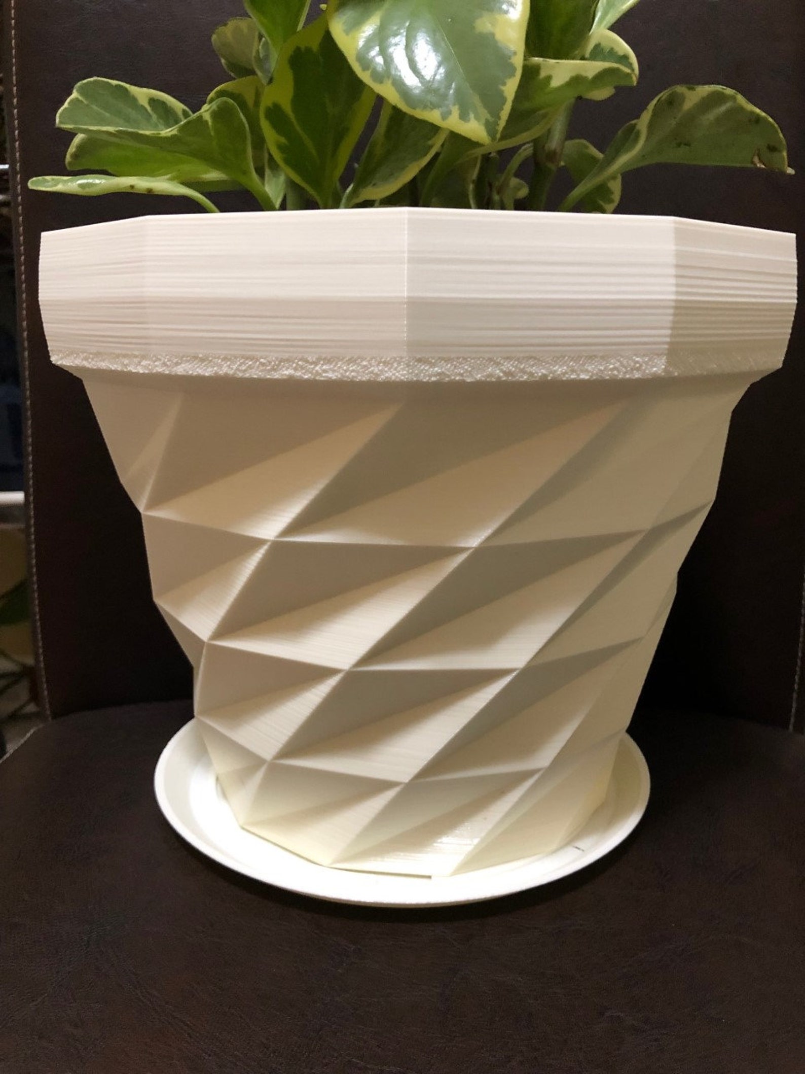 Extra Large Flower Pot with Saucer for Plants of all kinds Etsy