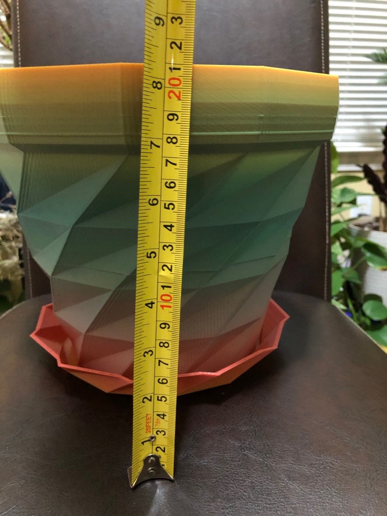 Extra Large Flower Pot With Saucer for Plants of All Kinds Etsy