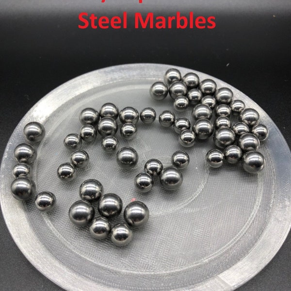 Extra/Replacement 3/8 Inch Steel Marbles (Set of 10)