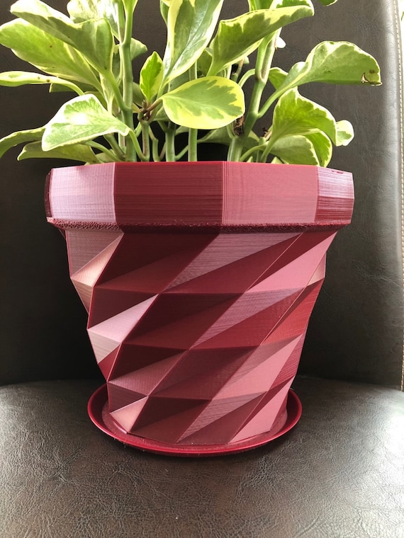 Vaso Fioriera LOFLY Con Sottovaso 3 Colori 3 Grandi - Foto 10