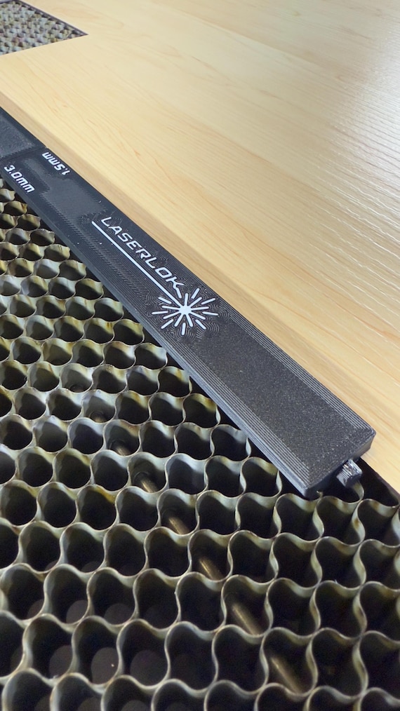 LaserLok™ Magnetic Hold Down Bars for Laser Cutting and Laser Engraving tool, Maker Supplies