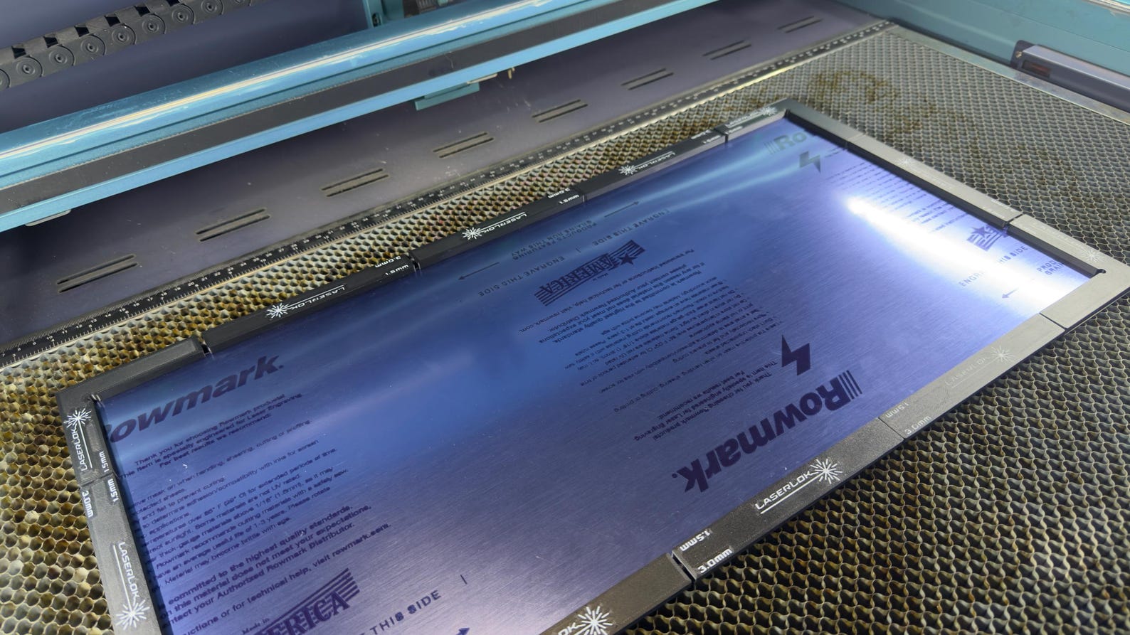 Laserlock Laserlok™ Ultimate Coverage Magnetic Hold Down Bars for Laser Cutting ...