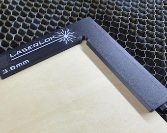 LaserLok ™ Magnetischer Niederhalter L-Ecken für Laserschnitt- und Lasergravur-Werkzeug, Maker Zubehör