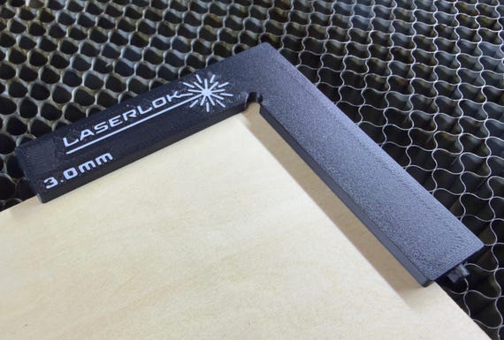 LaserLok™ Magnetic Hold Down L-Corners for Laser Cutting and Laser Engraving Tool, Maker Supplies
