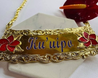 Big Nameplate Necklace