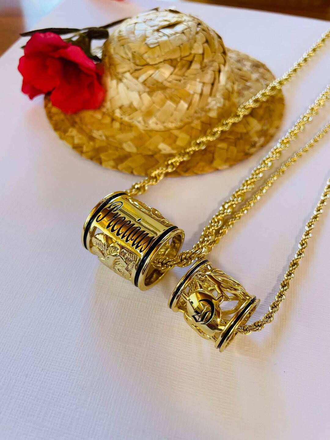 Personalized Barrel Necklace for Adults / Kids Etsy