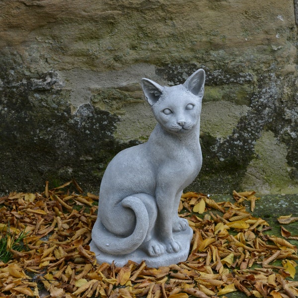 Siamese Cat Statue Etsy