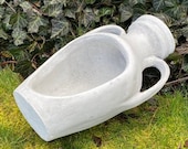 Large amphora statue, amphora vase, Large planter statue, CEMENT FLOWER POT Concrete Vessel, Concrete Planter, Flower Pot, Garden Amphora