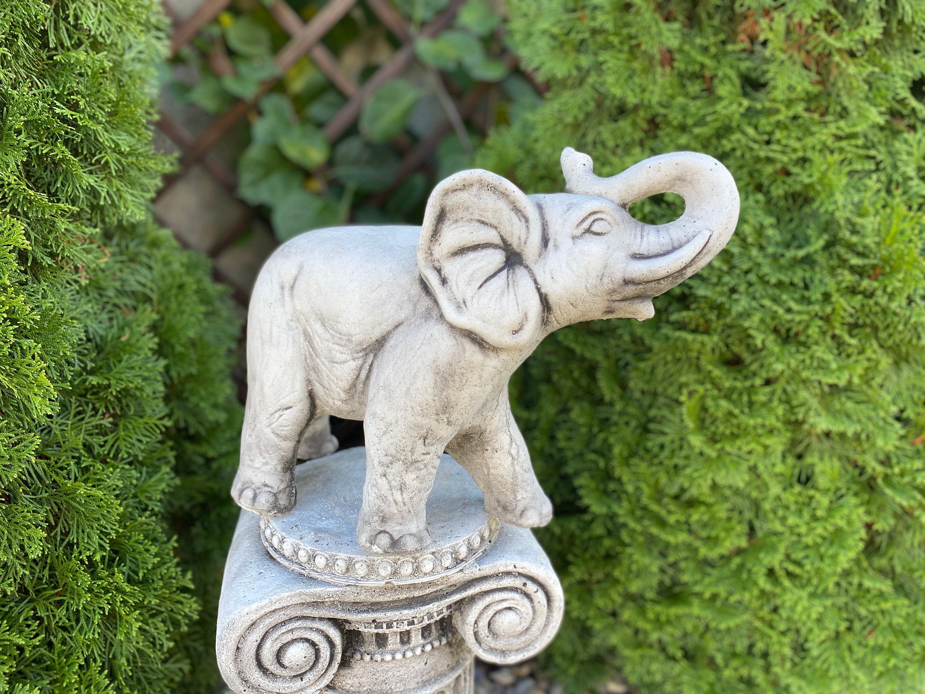 Online promotion Leisure Shopping large stone elephant garden ornament