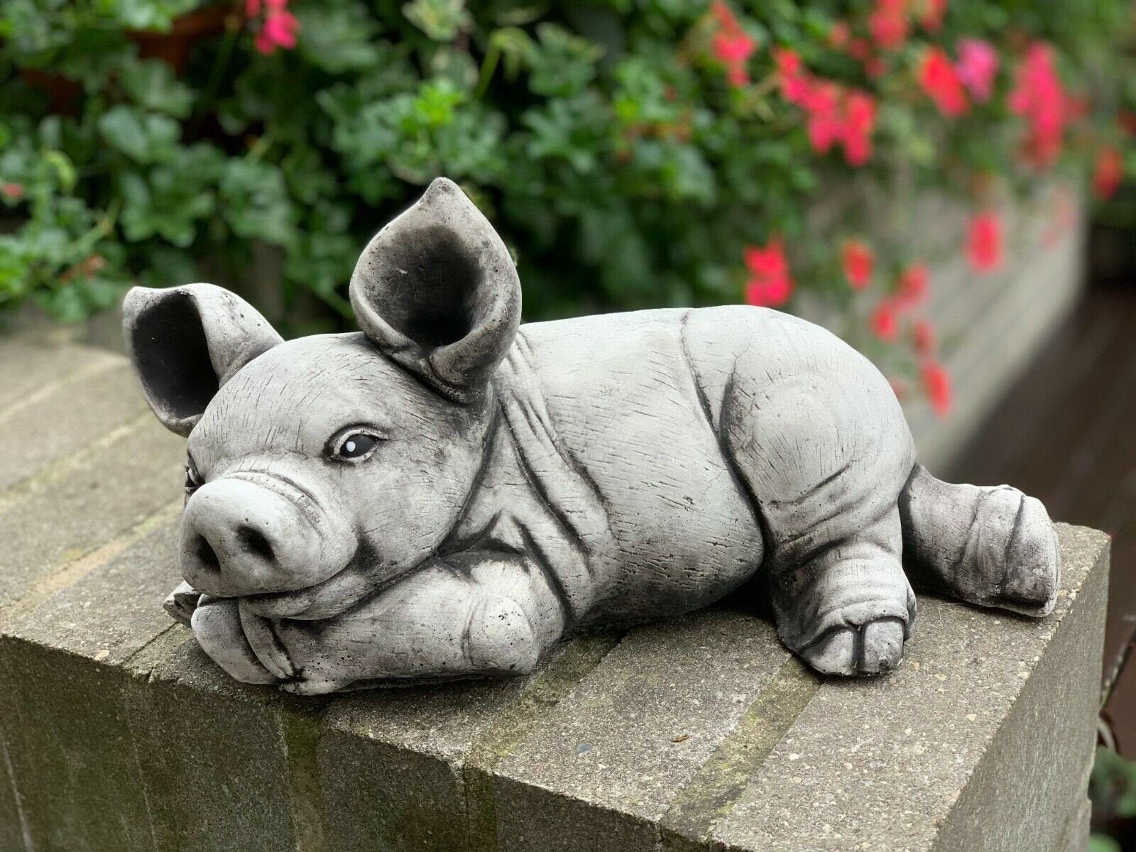 OMMO LEBEINDR Jardin de Porc Sculpture Statue Porc Jardin Bureau